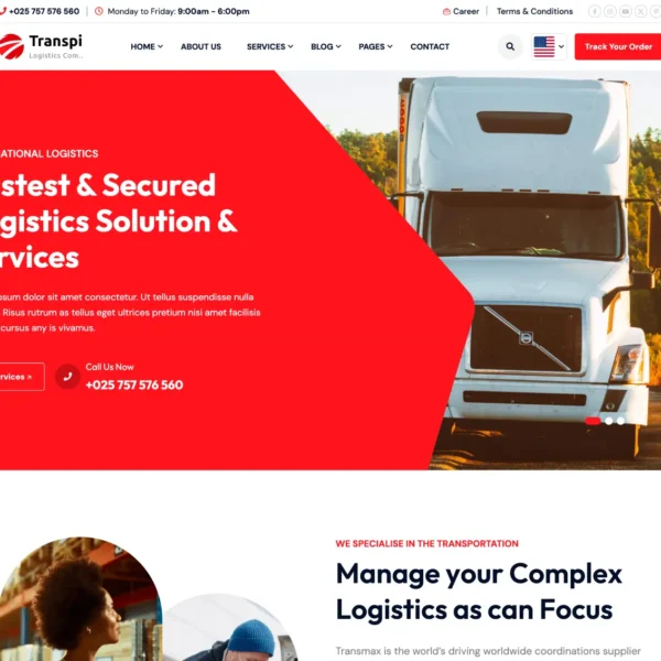 Diseno de Paginas Web para Empresas de Transporte 2 - Diseño de páginas web en Lima - Perú