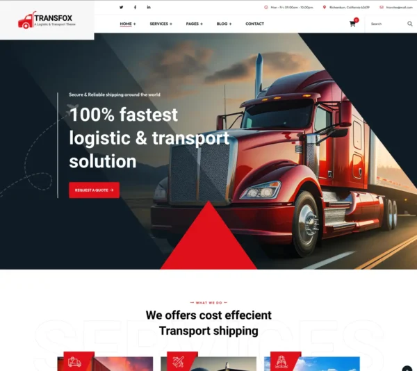 Diseno de Paginas Web para Empresas de Transporte 3 - Diseño de páginas web en Lima - Perú