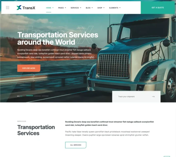 Diseno de Paginas Web para Empresas de Transporte 5 - Diseño de páginas web en Lima - Perú