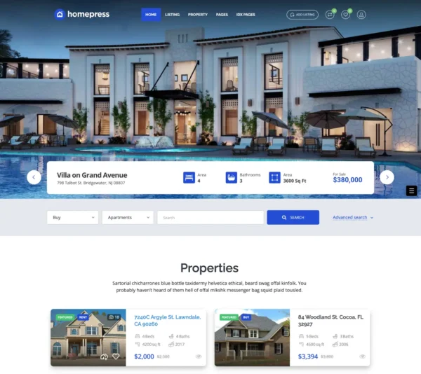 Diseno de Paginas Web para Inmobiliarias - Diseño de páginas web en Lima - Perú