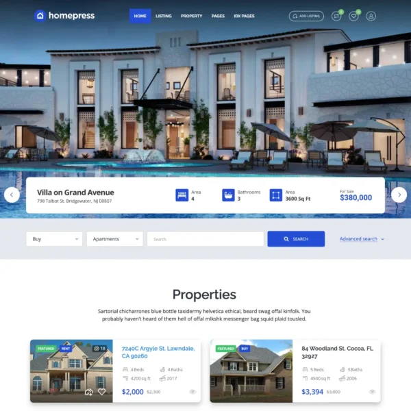 Diseno de Paginas Web para Inmobiliarias - Diseño de páginas web en Lima - Perú